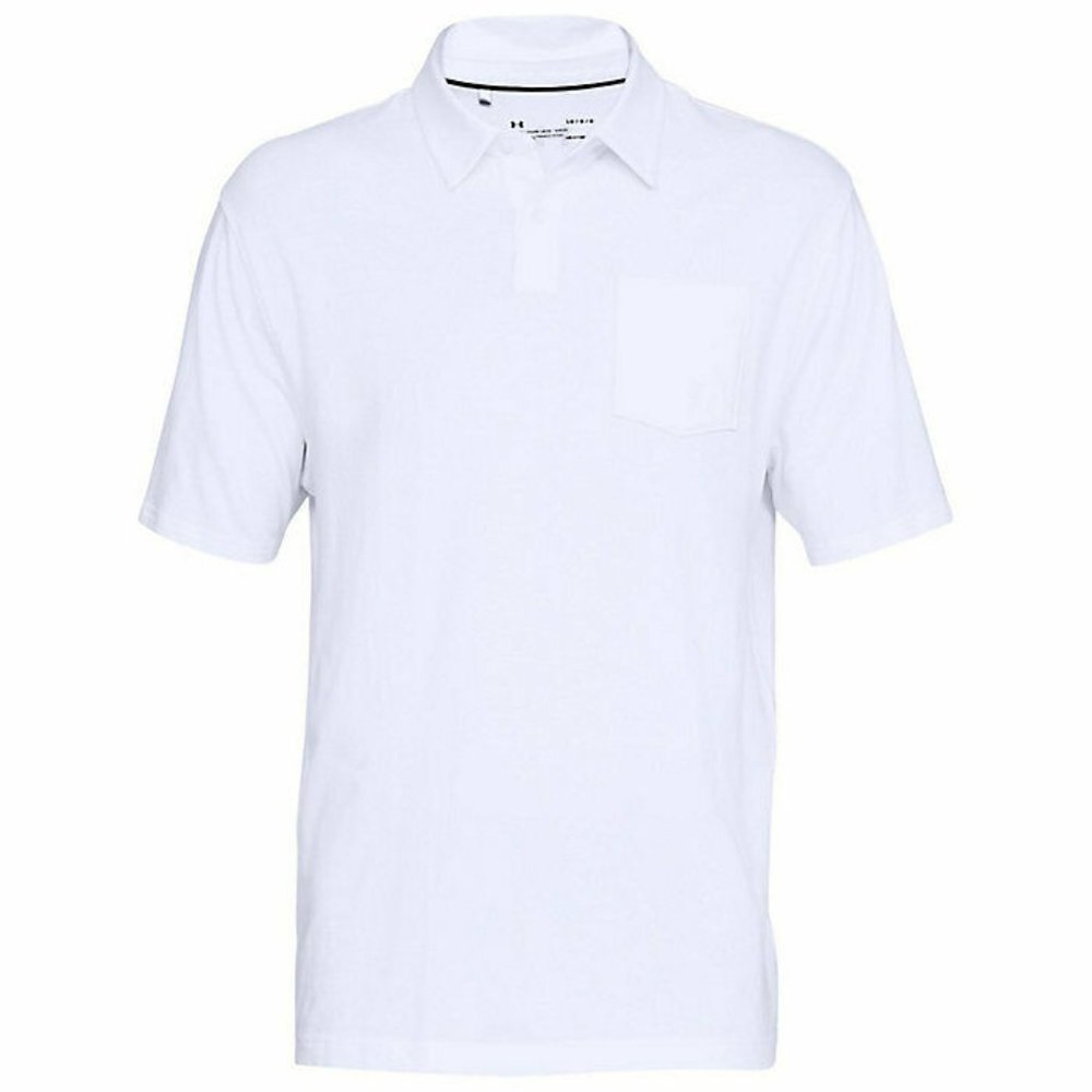 Under Armour Men Charged Cotton Scramble Golf Polo